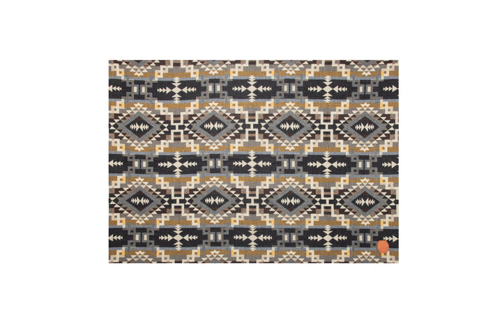 Double-Sided Blanket | Throw Blanket | Geometrical Pattern / Southwest Artisan Style