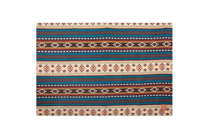 Double-Sided Blanket | Throw Blanket | Geometrical Pattern / Southwest Artisan Style
