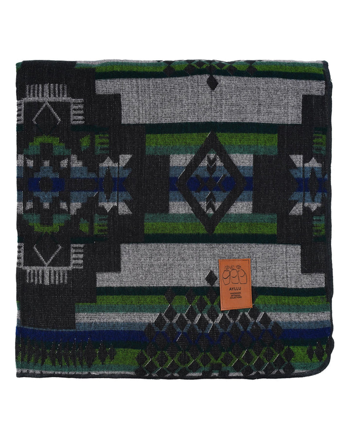 Double-Sided Blanket | Throw Blanket | Geometrical Pattern / Southwest Artisan Style