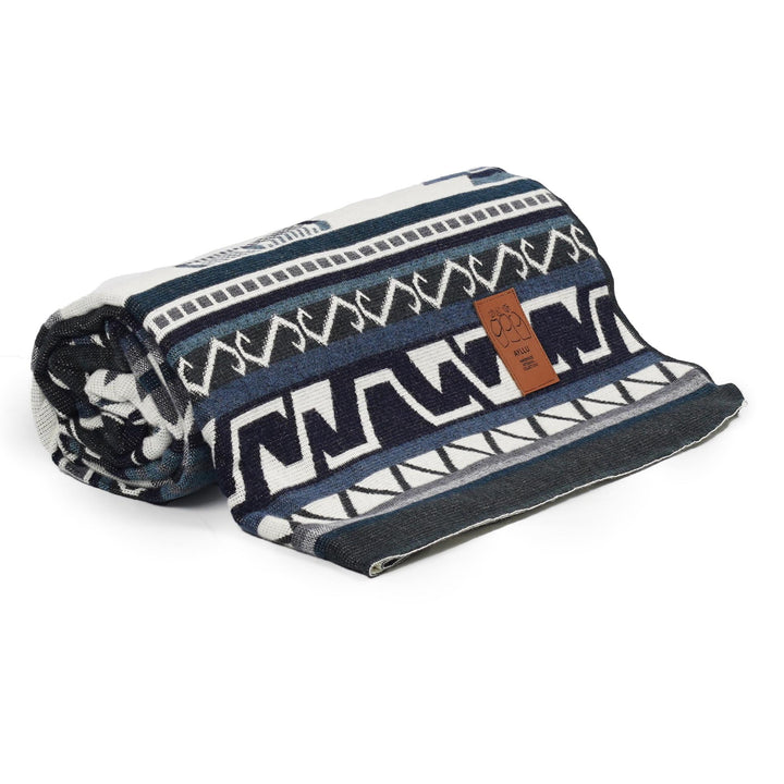 Double-Sided Blanket | Throw Blanket | Geometrical Pattern / Southwest Artisan Style